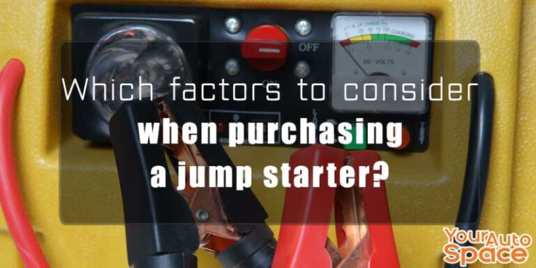 HOW TO CHOOSE A JUMP STARTER