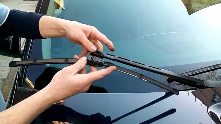 replacing wipers on any car