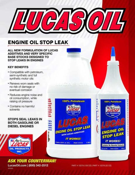 lucas oil stop leak additive